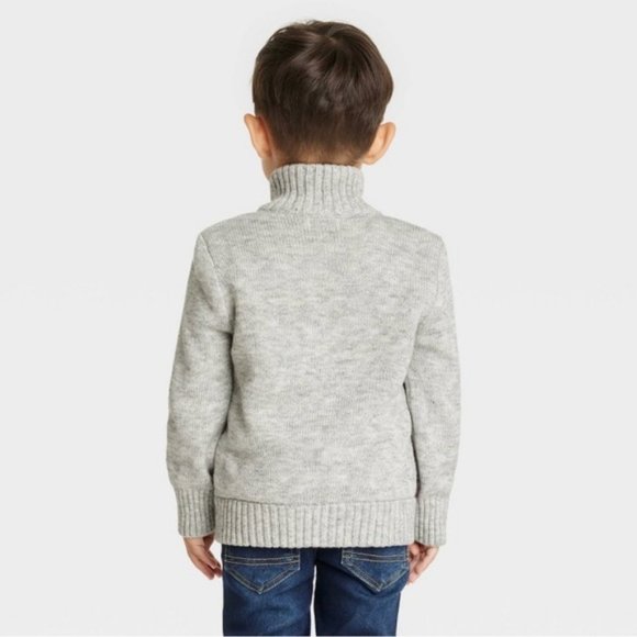 Cat & Jack Toddler Boys' Size 18 Month Red Buffalo Check Sweater - Never Worn - Picture 3 of 3